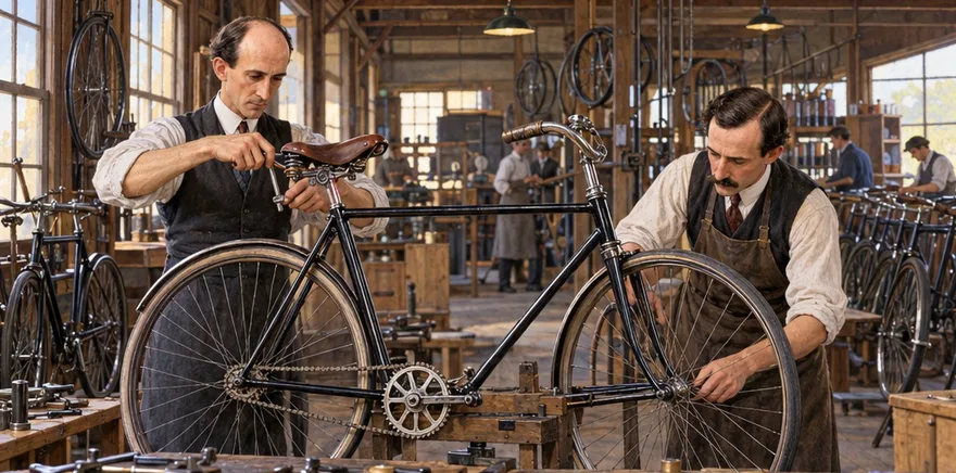 Illustration de la page « Le vélo apprend l’équilibre ».