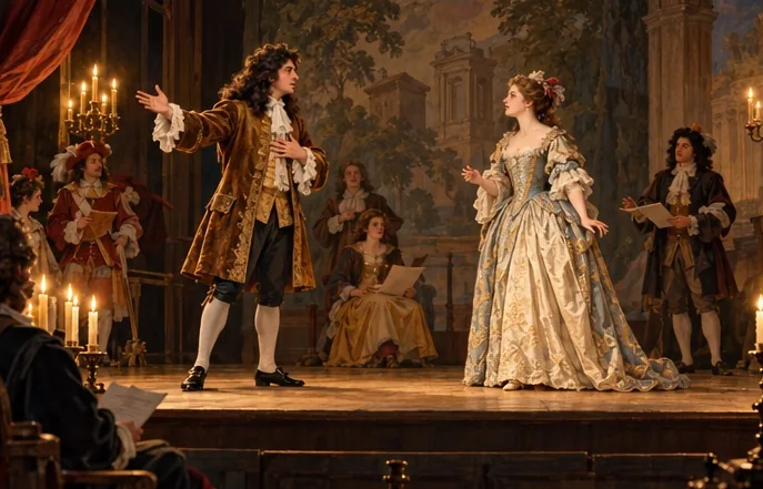Illustration de la page « Le théâtre fait rire et réfléchir ».